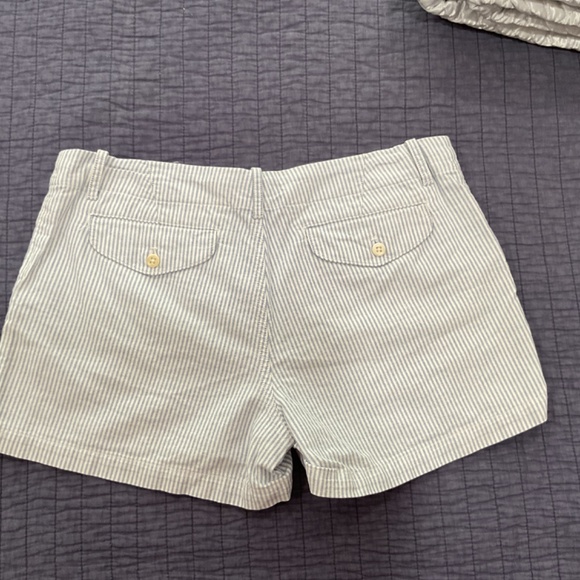 Ralph Lauren Sport size 6 blue/white stripe shorts - Picture 2 of 2